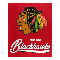 NHL Chicago Blackhawks Signature Raschel Throw