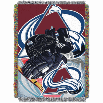 NHL Colorado Avalanche Home Ice Advantage Tapestry Throw