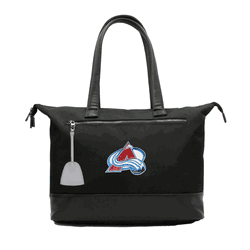 NHL Colorado Avalanche Laptop Tote Bag with Colored Zipper Pull Accessory