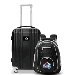 NHL Colorado Avalanche Premium 2-Piece Backpack & Carry-On Set
