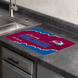 NHL Colorado Avalanche Torn Small Mat 15�20 inches