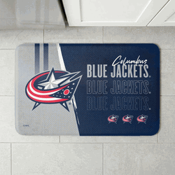 NHL Columbus Blue Jackets Painterly Floor Mat 18�30 inches