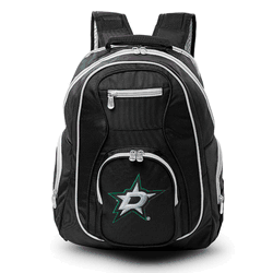 NHL Dallas Stars 19" Premium Laptop Backpack with Colored Trim