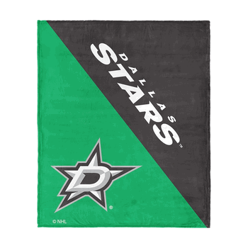 NHL Dallas Stars Halftone Silk Touch Throw Blanket 46x60 inches