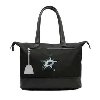 NHL Dallas Stars Laptop Tote Bag with Colored Zipper Pull Accessory