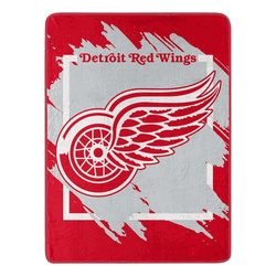 NHL Detroit Red Wings Dimensional Micro Raschel Throw Blanket 46x60 Inches
