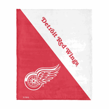 NHL Detroit Red Wings Halftone Silk Touch Throw Blanket 46x60 inches