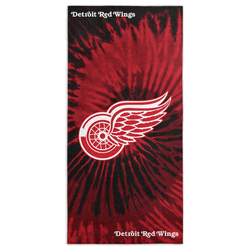 NHL Detroit Red Wings Pyschedelic Beach Towel 30x60 Inches