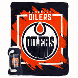 NHL Dimensional Edmonton Oilers Micro Raschel Throw