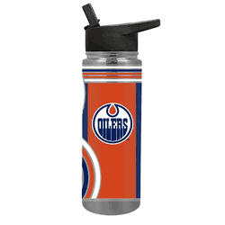 NHL Edmonton Oilers 24oz Cool Vibes Jr. Thirst Hydration Water Bottle