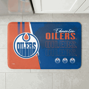 NHL Edmonton Oilers Painterly Floor Mat 18�30 inches