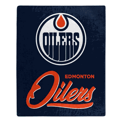 NHL Edmonton Oilers Signature Raschel Throw