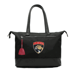 NHL Florida Panthers Laptop Tote Bag with Colored Zipper Pull Accessory