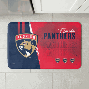 NHL Florida Panthers Painterly Floor Mat 18�30 inches
