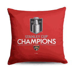 NHL Florida Panthers Real Deal Throw Pillow 18 x 18 inches
