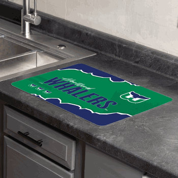 NHL Hartford Whalers Torn Small Mat 15�20 inches
