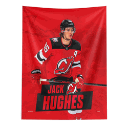 NHL Jack Hughes Devils Wall Hanging