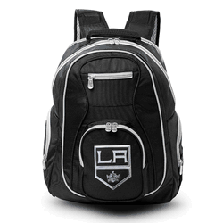 NHL Los Angeles Kings 19" Premium Laptop Backpack with Colored Trim