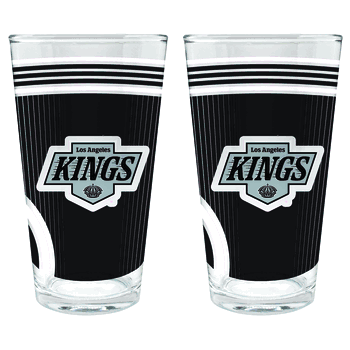 NHL Los Angeles Kings 2pc Pint Glass Set
