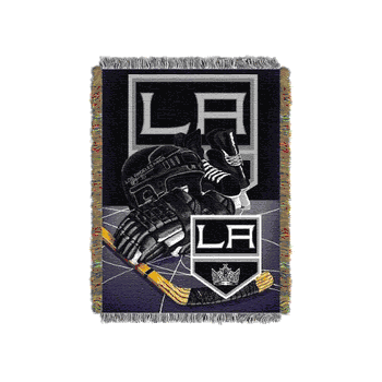 NHL Los Angeles Kings Home Ice Advantage Tapestry Throw