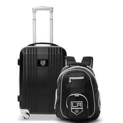 NHL Los Angeles Kings Premium 2-Piece Backpack & Carry-On Set