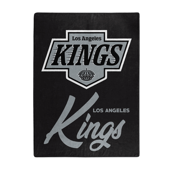 NHL Los Angeles Kings Signature Raschel Throw Blanket 50x60 Inches