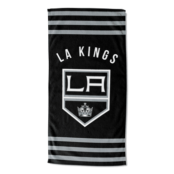 NHL Los Angeles Kings Stripes Beach Towel