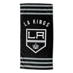 NHL Los Angeles Kings Stripes Beach Towel 30x60 Inches