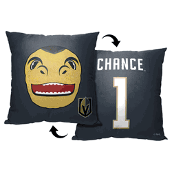 NHL Mascot Love Vegas Golden Knights Printed Throw Pillow