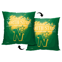 NHL Minnesota North Stars Vintage Throw Pillow 18x18 Inches