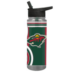 NHL Minnesota Wild 24oz Cool Vibes Jr. Thirst Hydration Water Bottle