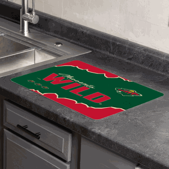 NHL Minnesota Wild Torn Small Mat 15�20 inches