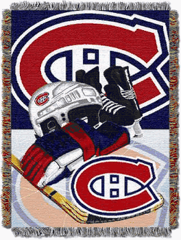 NHL Montreal Canadiens Home Ice Advantage Tapestry Throw