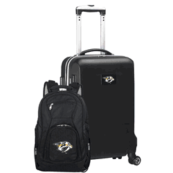 NHL Nashville Predators Deluxe 2-Piece Backpack & Carry-On Set