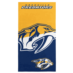 NHL Nashville Predators Incisor Microfiber Beach Towel 30x60 inches