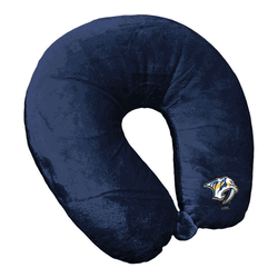 NHL Nashville Predators Logo Navy Neck Pillow