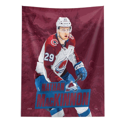 NHL Nathan MacKinnon Avalanche Wall Hanging