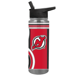 NHL New Jersey Devils 24oz Cool Vibes Jr. Thirst Hydration Water Bottle