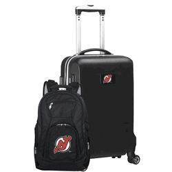 NHL New Jersey Devils Deluxe 2-Piece Backpack & Carry-On Set