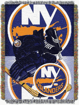 NHL New York Islanders Home Ice Advantage Tapestry Throw