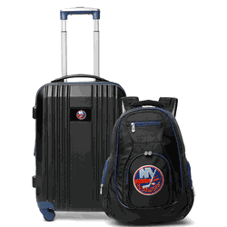 NHL New York Islanders Premium 2-Piece Backpack & Carry-On Set