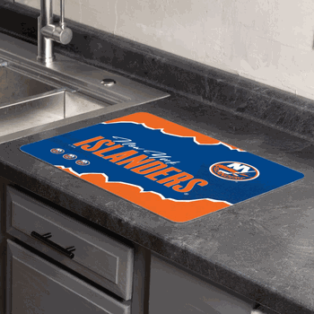NHL New York Islanders Torn Small Mat 15�20 inches