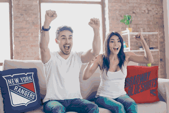 NHL New York Rangers Invert Pillow