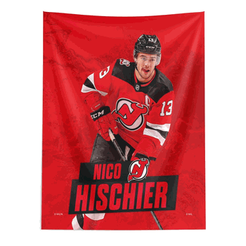NHL Nico Hischier Devils Wall Hanging