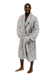 NHL NY New York Rangers Sherpa Bathrobe