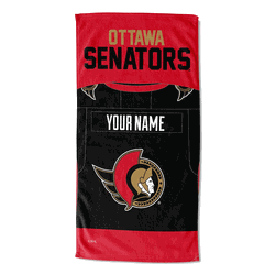 NHL Ottawa Senators Beach Towel 30x60 Inches