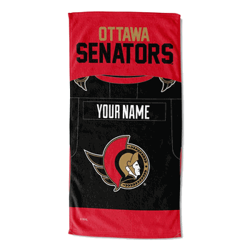 NHL Ottawa Senators Beach Towel 30x60 Inches