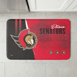 NHL Ottawa Senators Painterly Floor Mat 18�30 inches