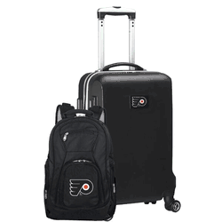 NHL Philadelphia Flyers Deluxe 2-Piece Backpack & Carry-On Set