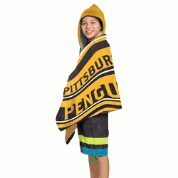 NHL Pittsburgh Penguins Juvy Hooded Towel